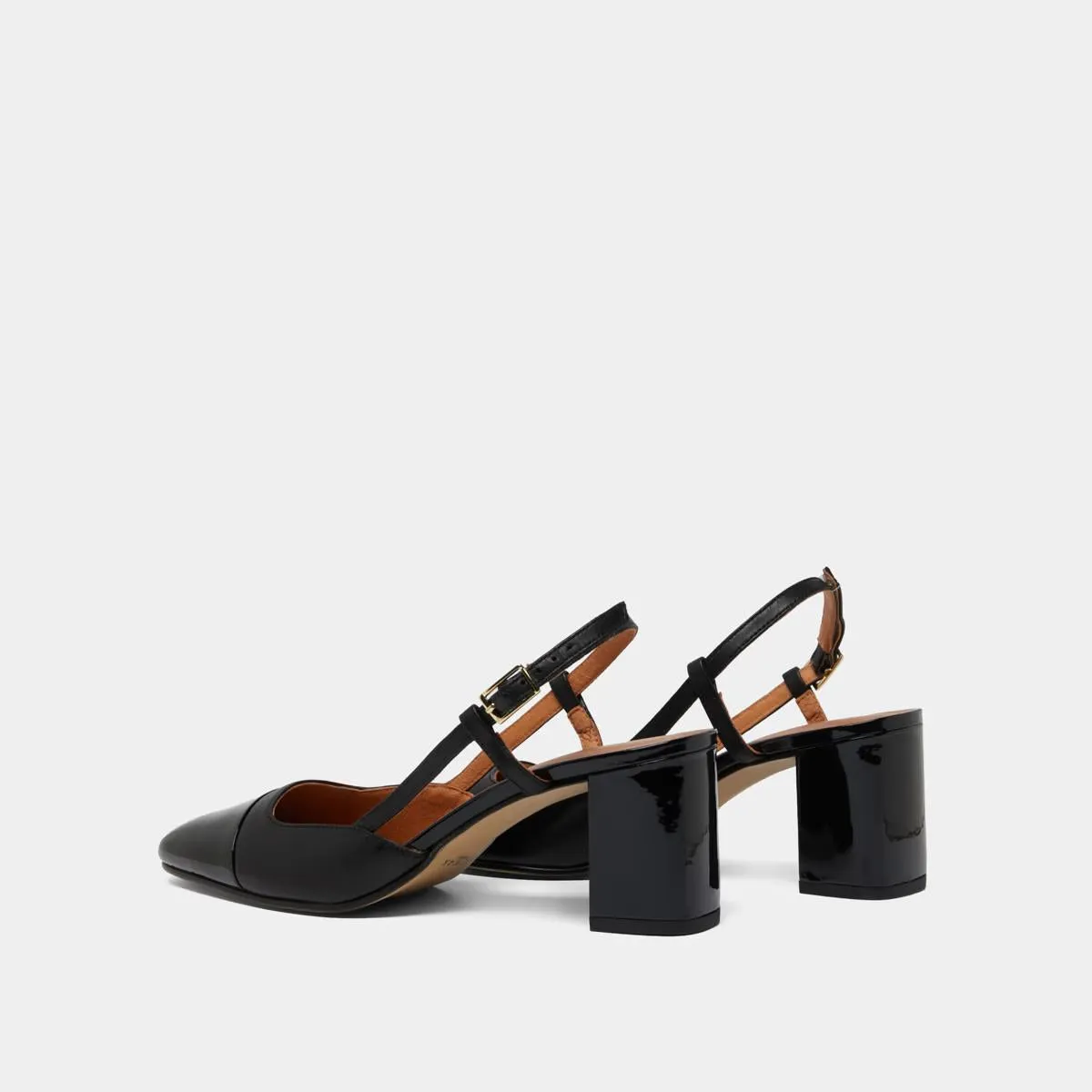 264- Dhapop Vernis/cuir Noir-noir