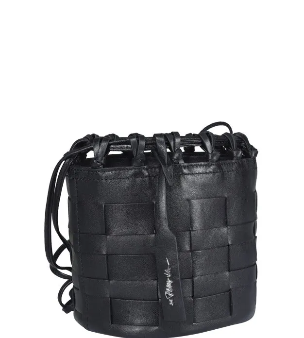 3.1 Phillip Lim Odita Logo Plaque Mini Bucket Bag
