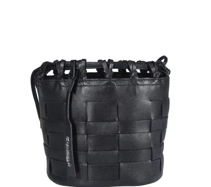 3.1 Phillip Lim Odita Logo Plaque Mini Bucket Bag