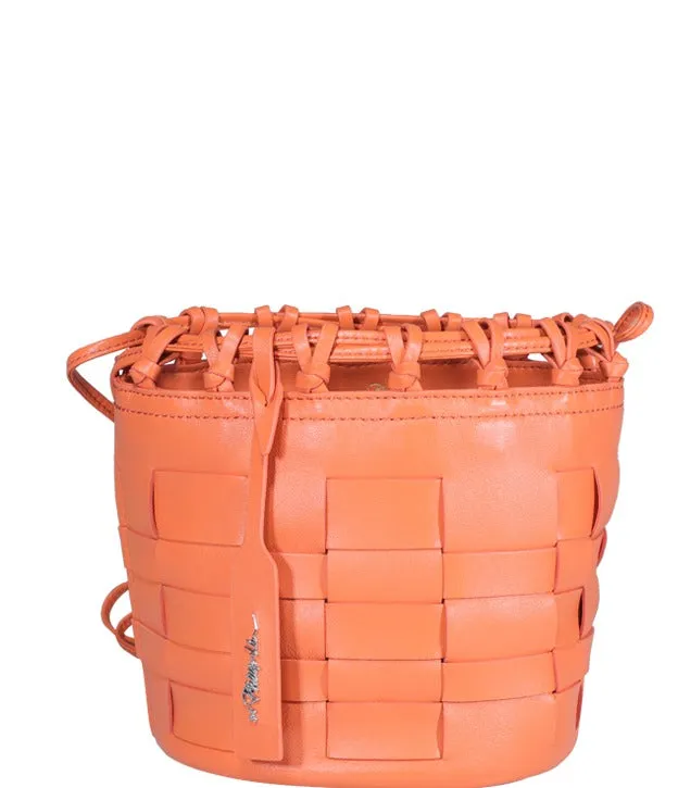 3.1 Phillip Lim Odita Logo Plaque Mini Bucket Bag