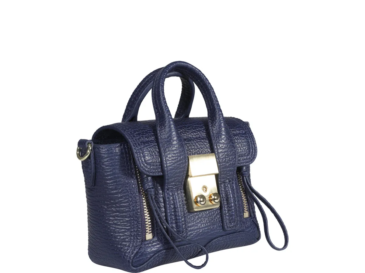 3.1 Phillip Lim Pashli Nano Zip Detailed Satchel Bag