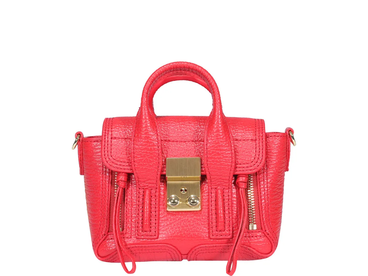 3.1 Phillip Lim Pashli Nano Zip Detailed Satchel Bag