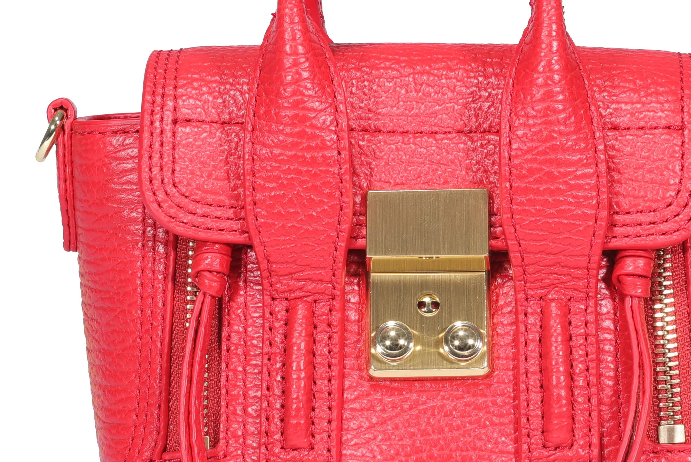 3.1 Phillip Lim Pashli Nano Zip Detailed Satchel Bag