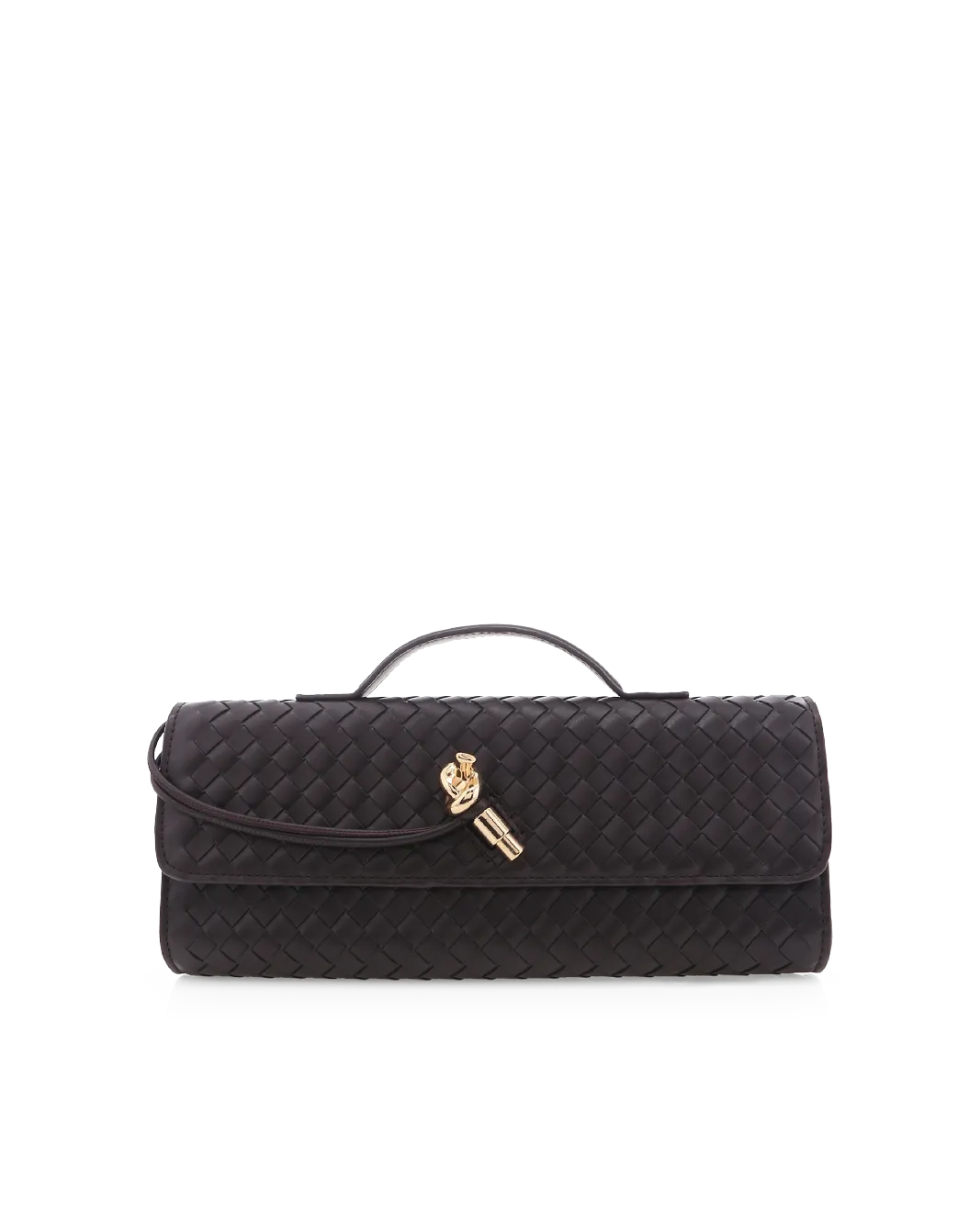 ALICE CLUTCH BAG - DARK CACAO