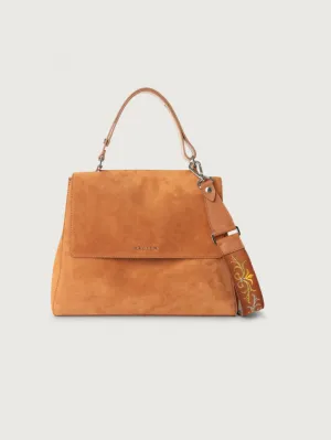 Amber Suede Handbag