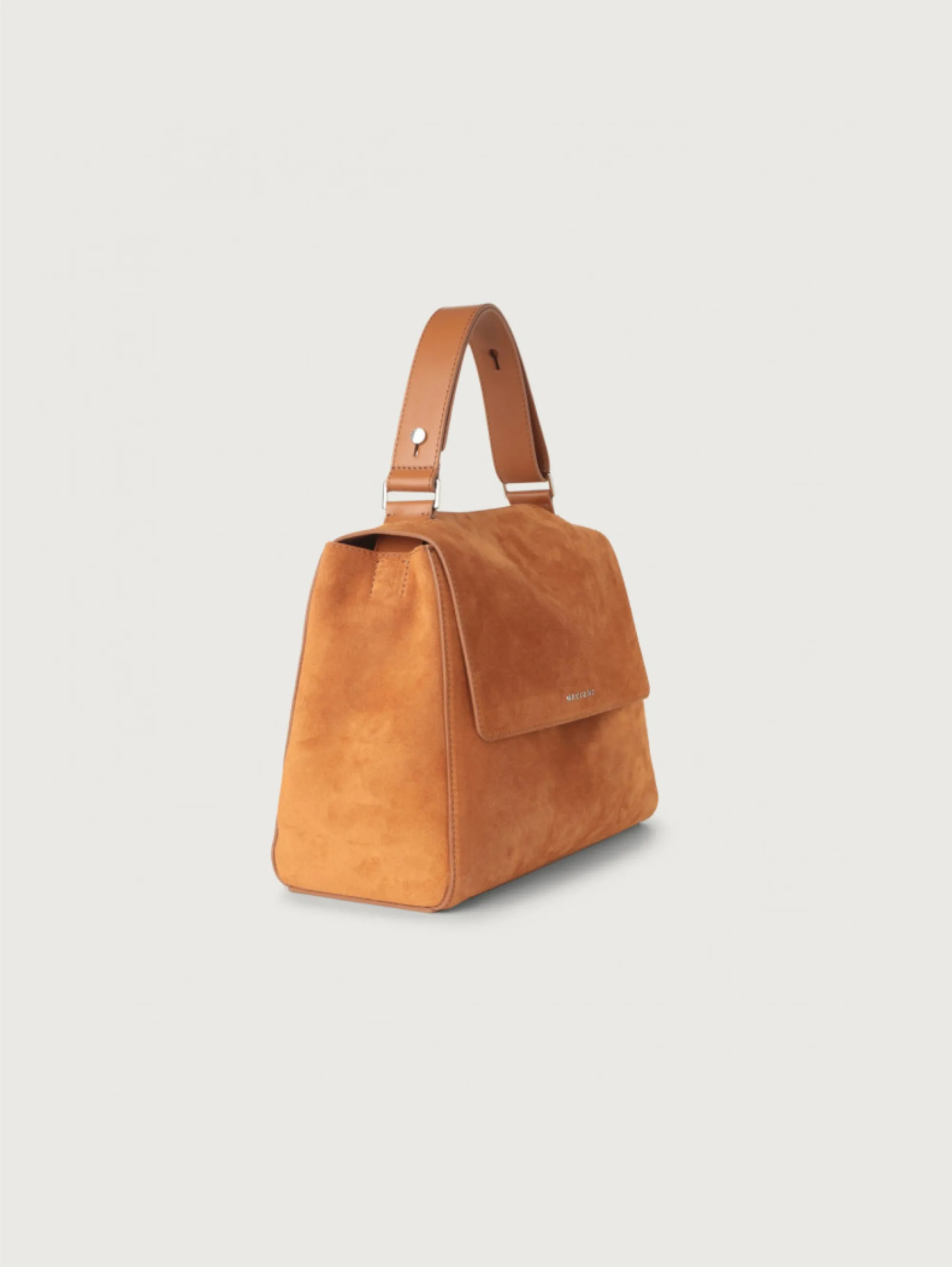 Amber Suede Handbag