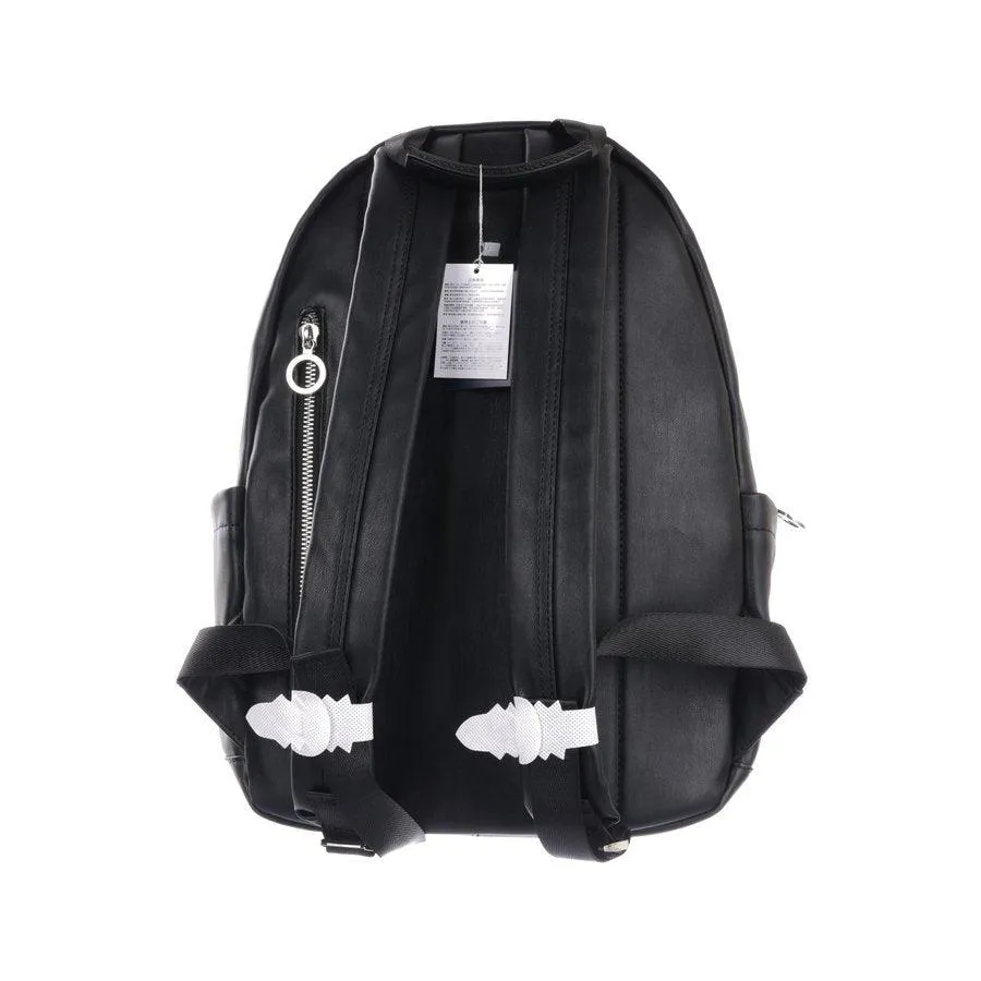 ARCHETYPE Millie Sheep Skin PU Backpack Mid Black