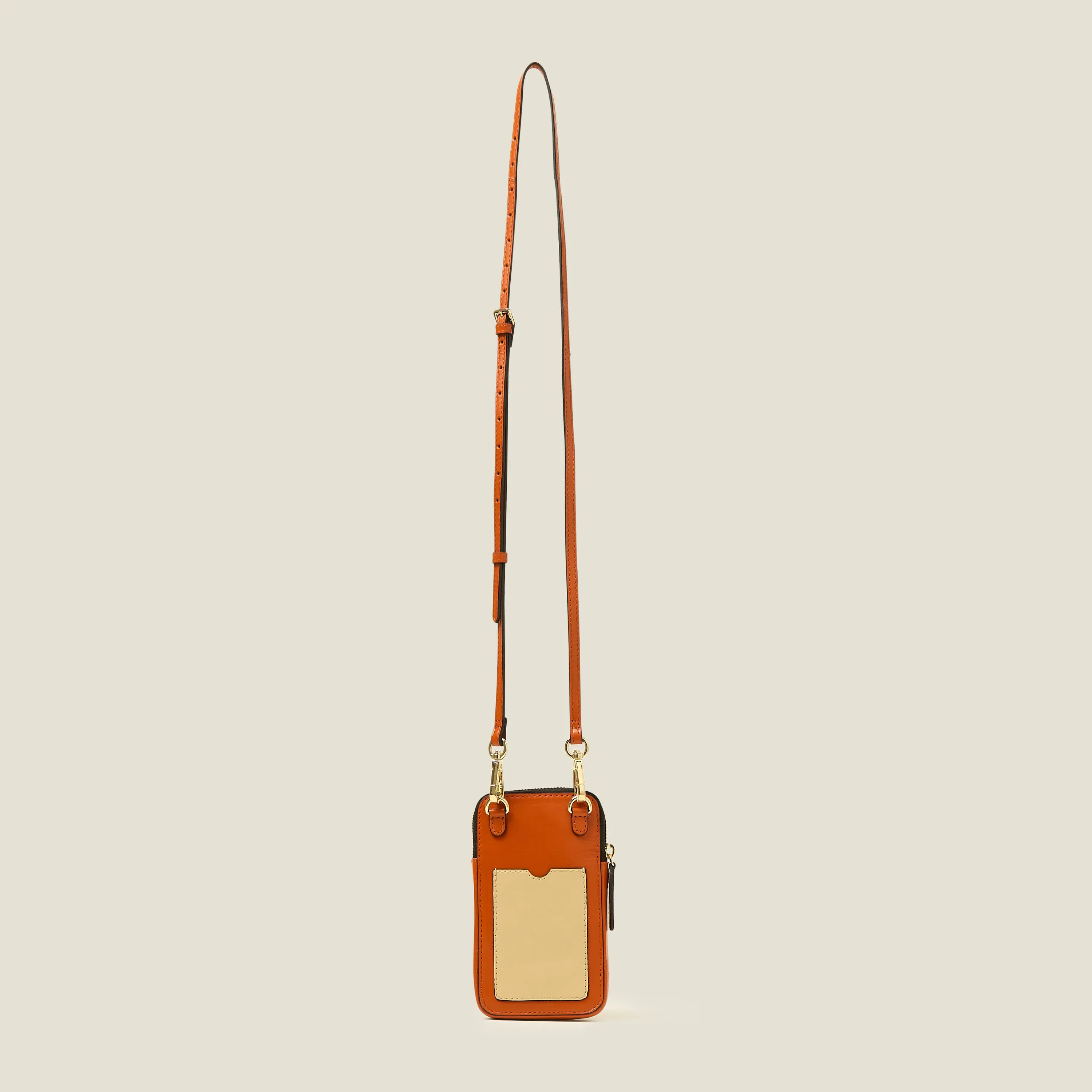 Ariel Phone Case - Whipstitch Stem Orange