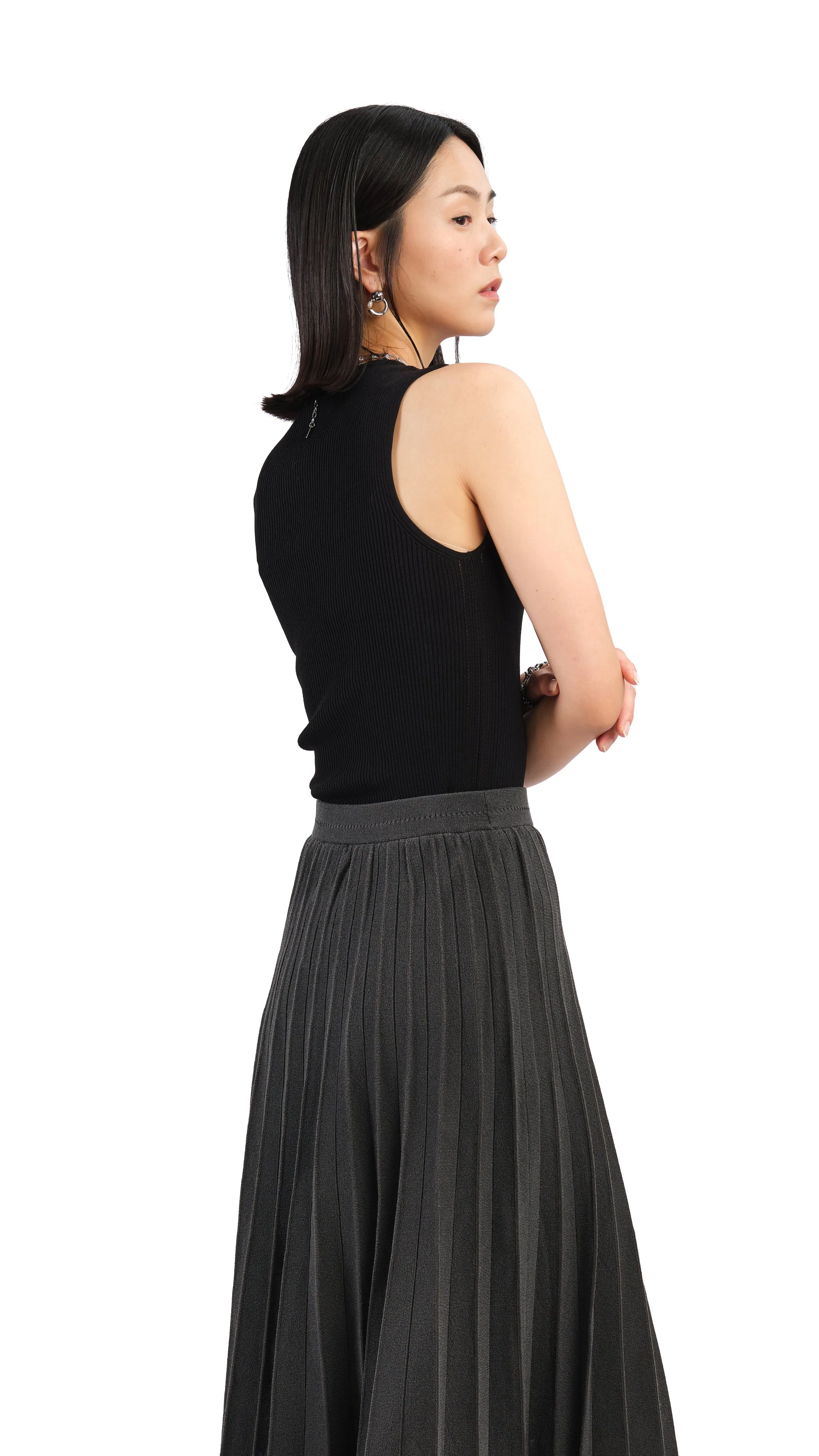 Asymmetric Neckline Top