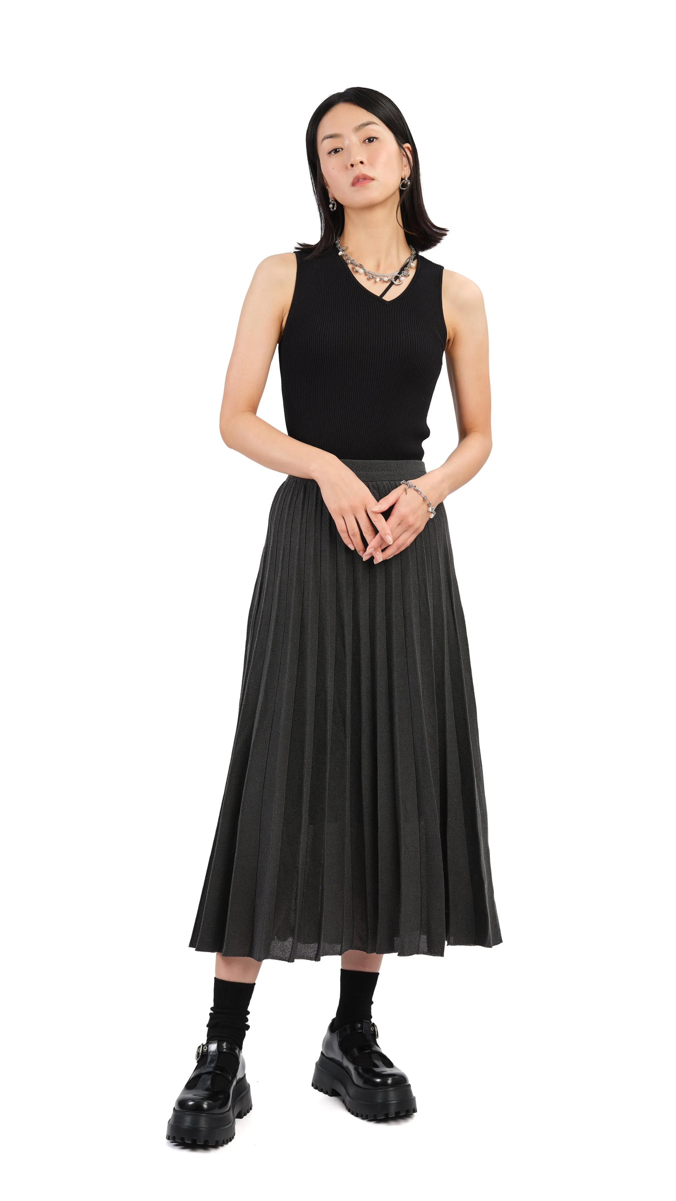 Asymmetric Neckline Top