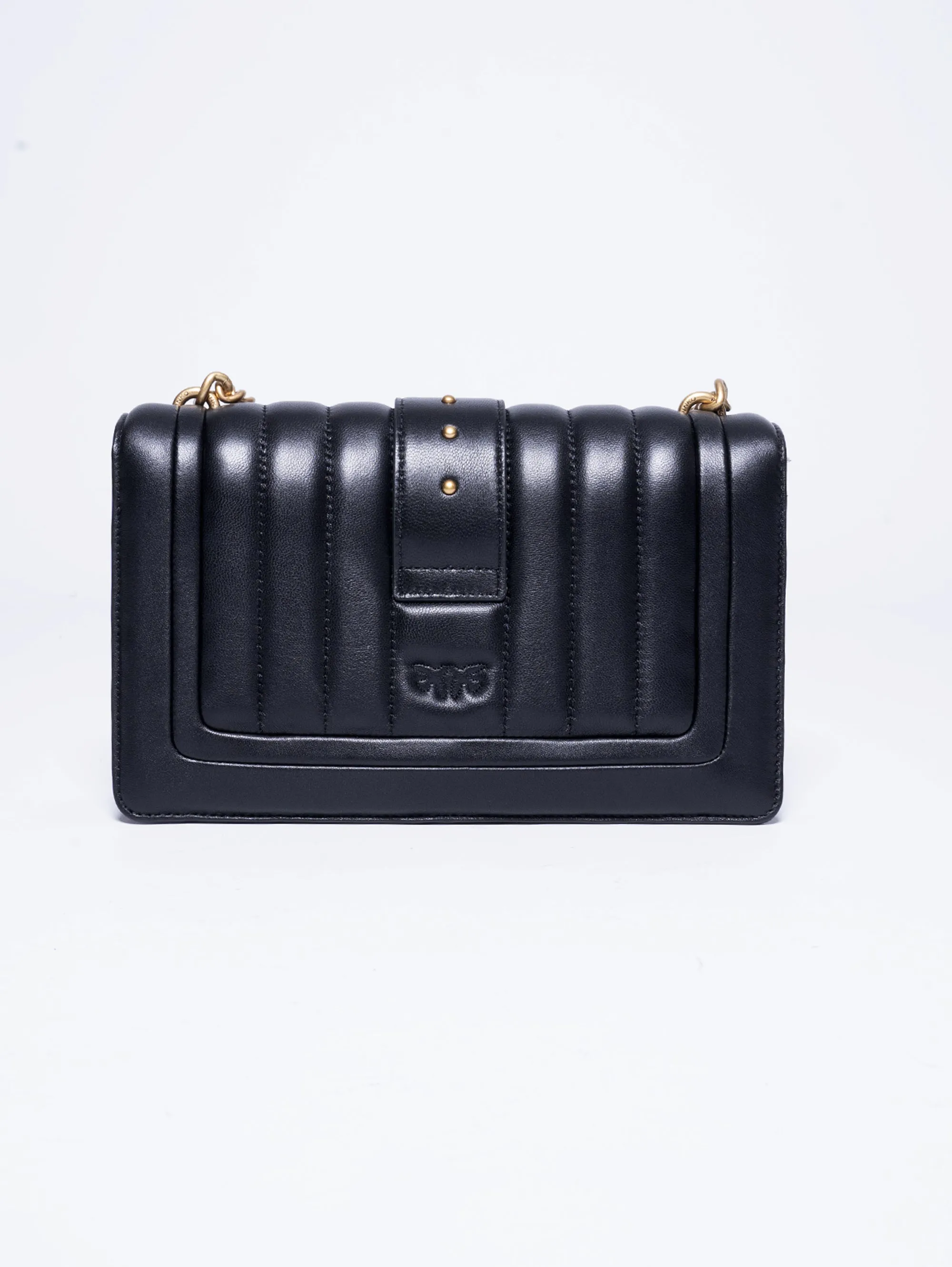 Bag with Black Bombè Details