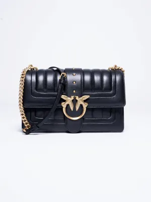 Bag with Black Bombè Details
