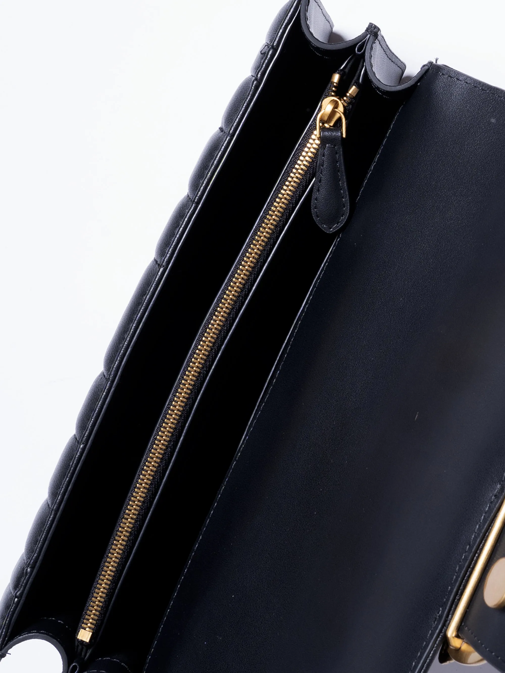 Bag with Black Bombè Details