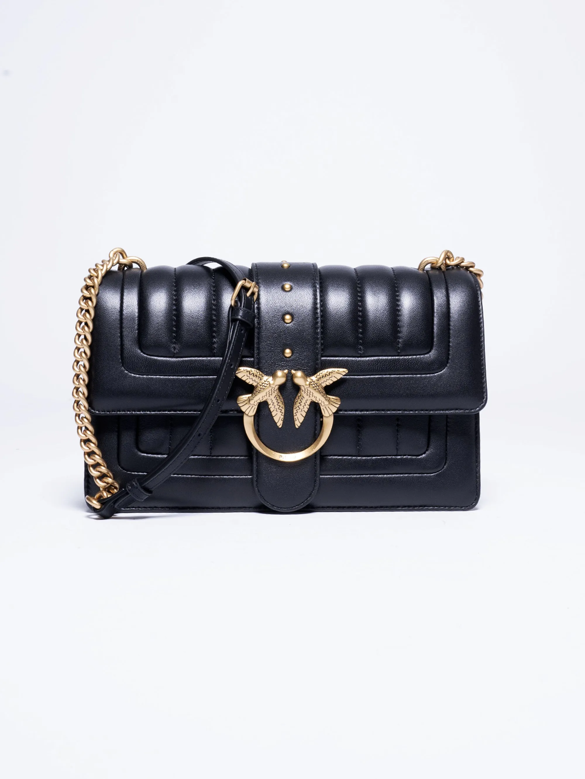 Bag with Black Bombè Details