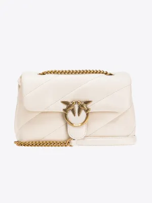 Bag with Maxi Quilt White
