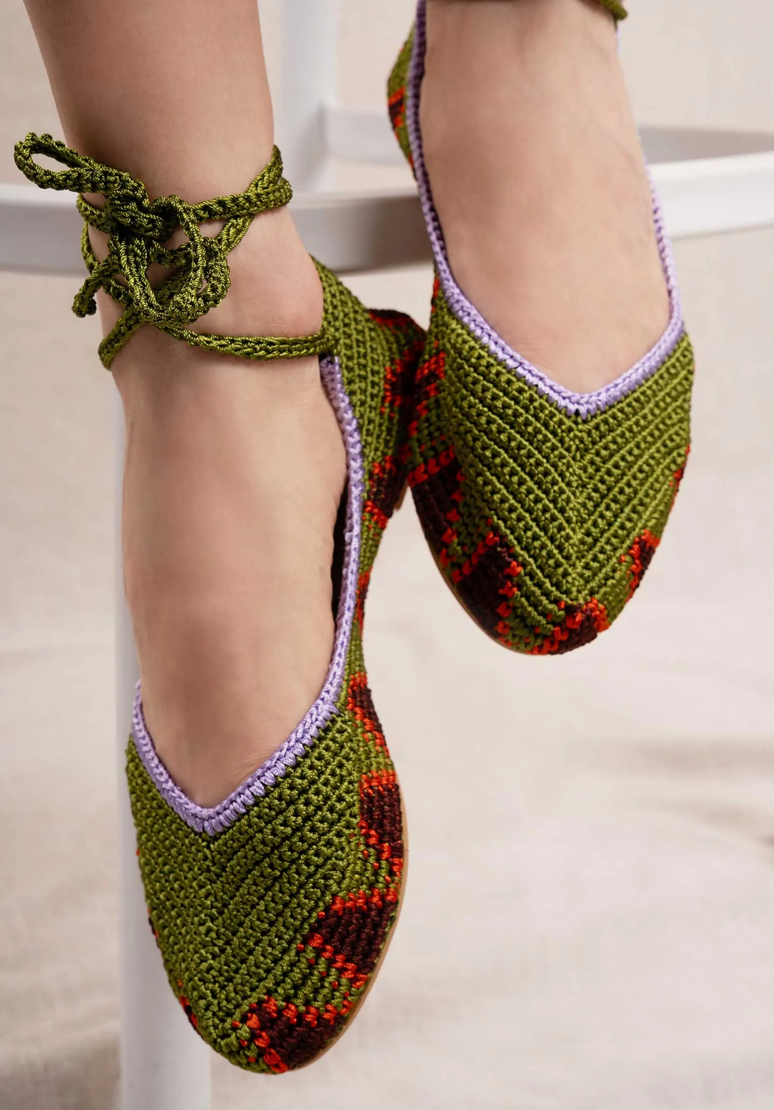 Ballerina Ba-02-06 Ballerina High Olive-Green