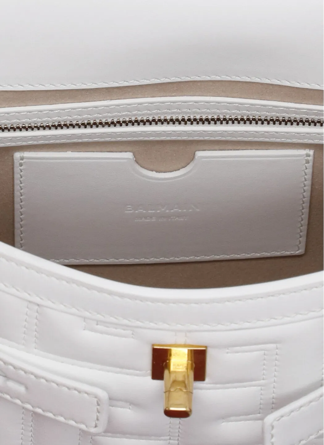 Balmain B-Buzz 23 Quilted Tote Bag