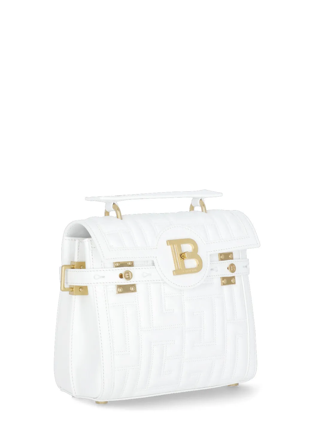 Balmain B-Buzz 23 Quilted Tote Bag