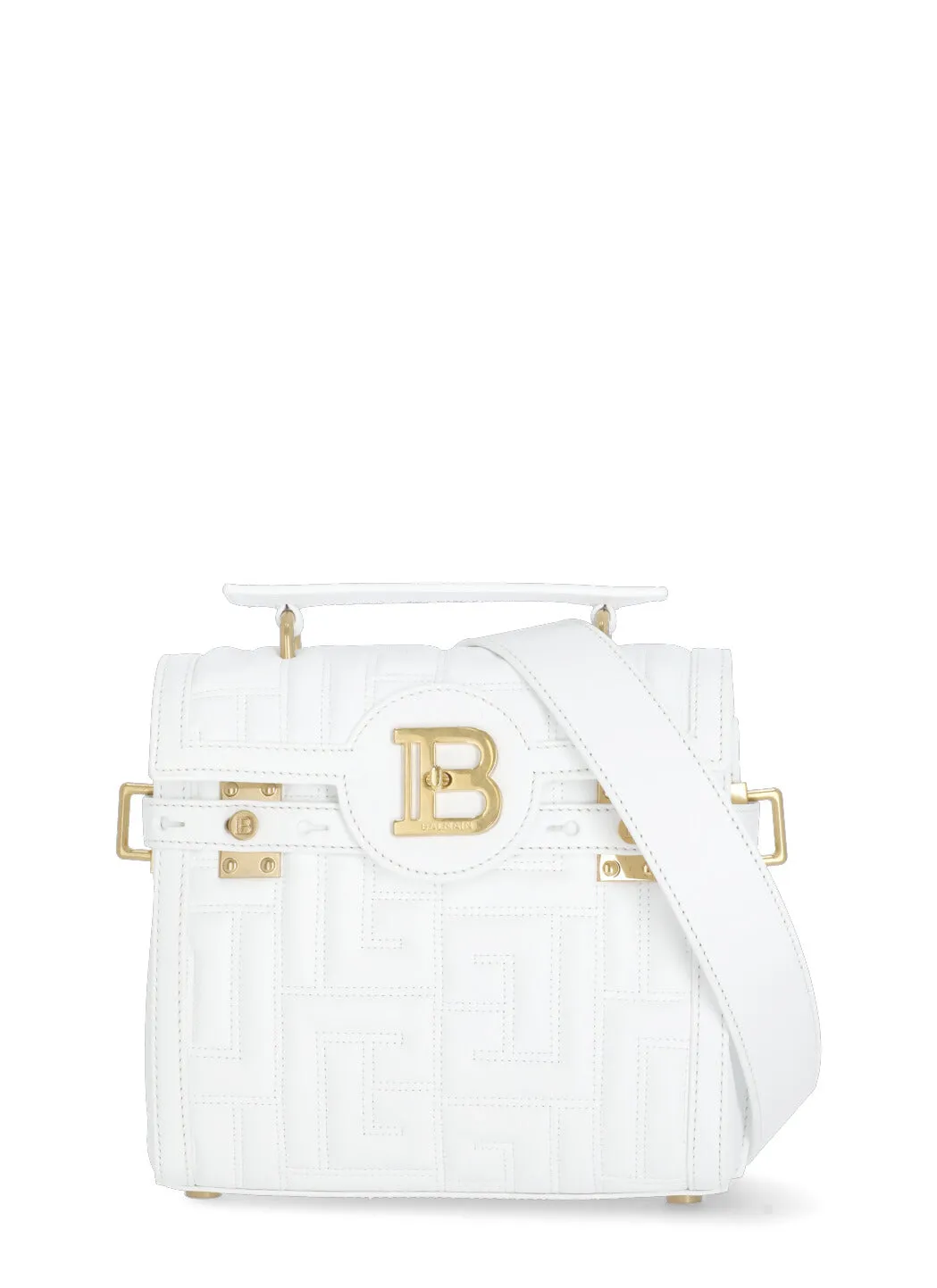 Balmain B-Buzz 23 Quilted Tote Bag