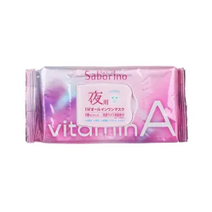 BCL Saborino Good Night Facial Sheet Mask VA  (30pcs)