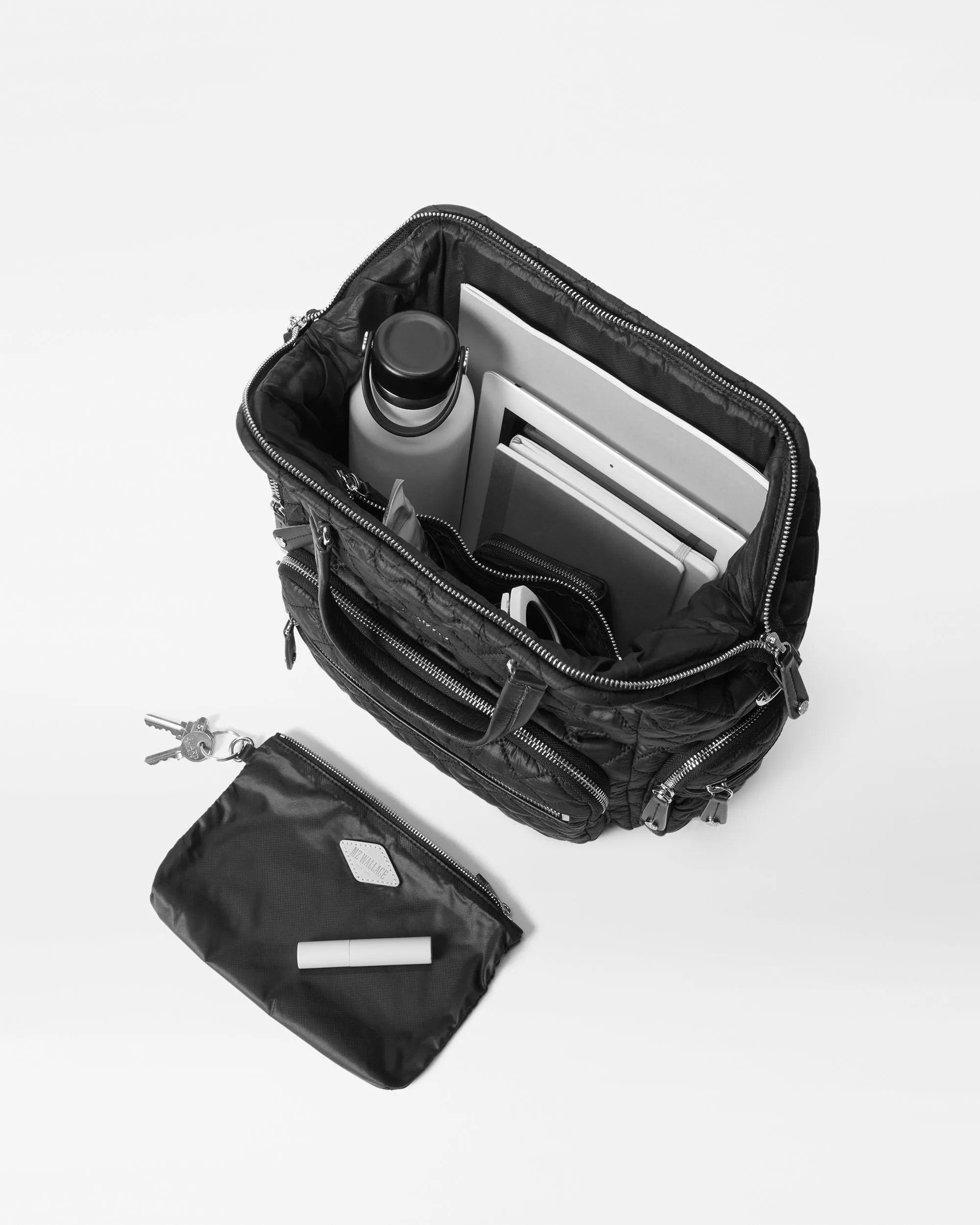 Black Crosby Frame Backpack II