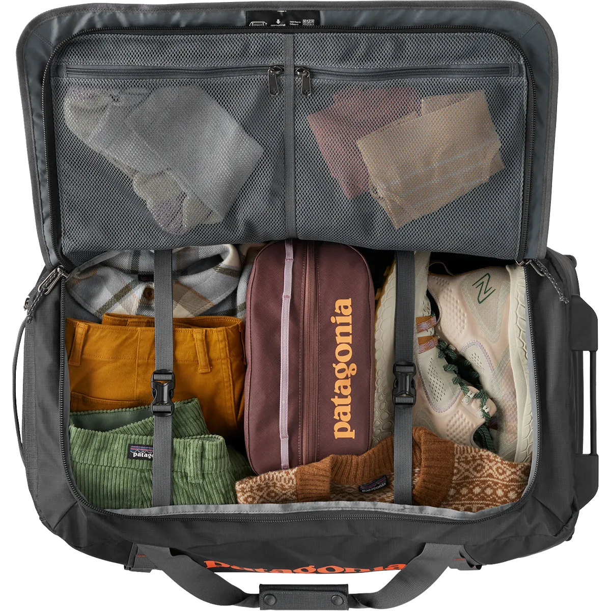 Black Hole Wheeled Duffle Bag 70L