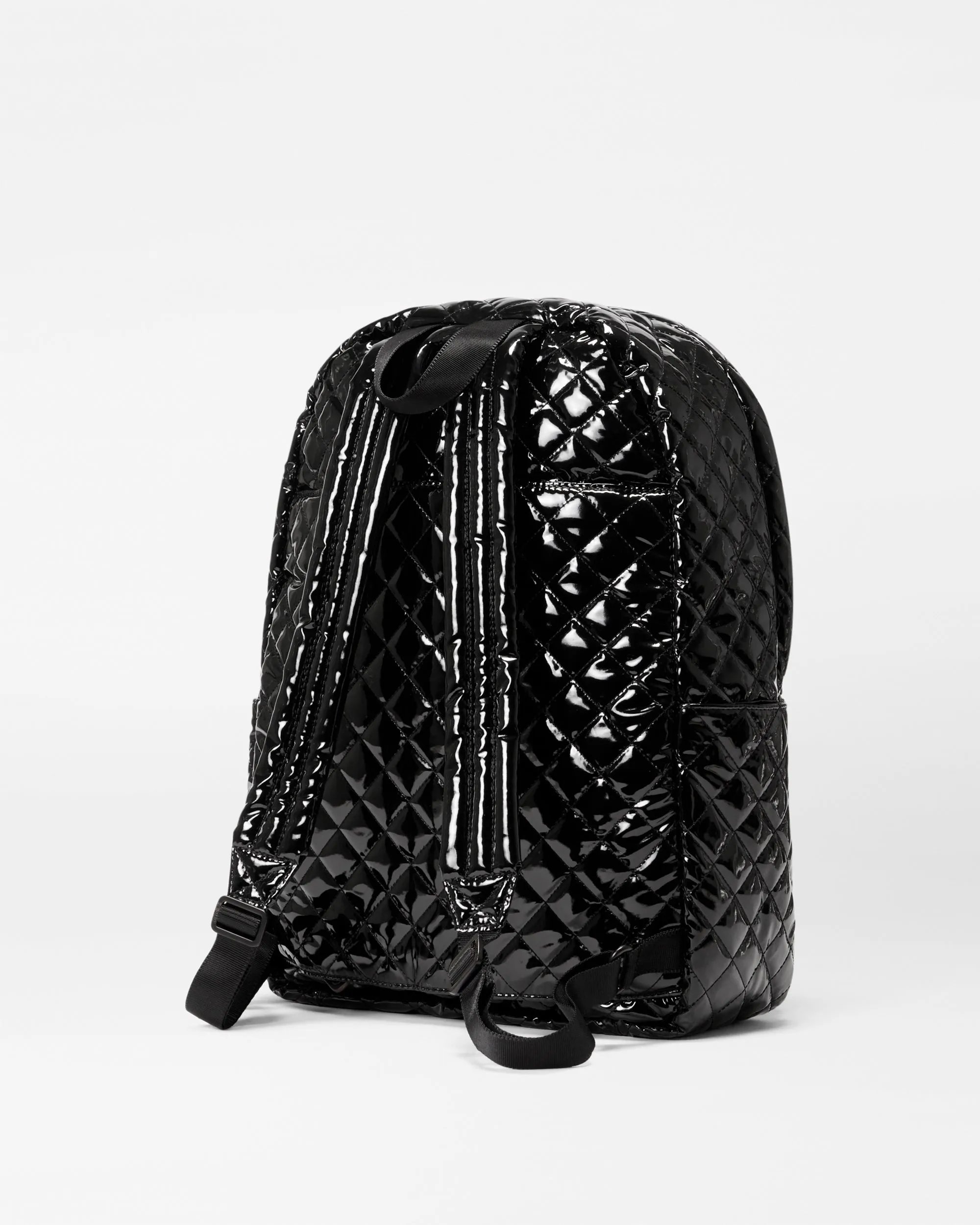 Black Lacquer Metro Backpack