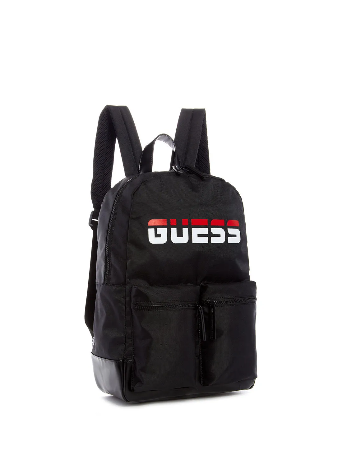 Black Logo Duo Backpack