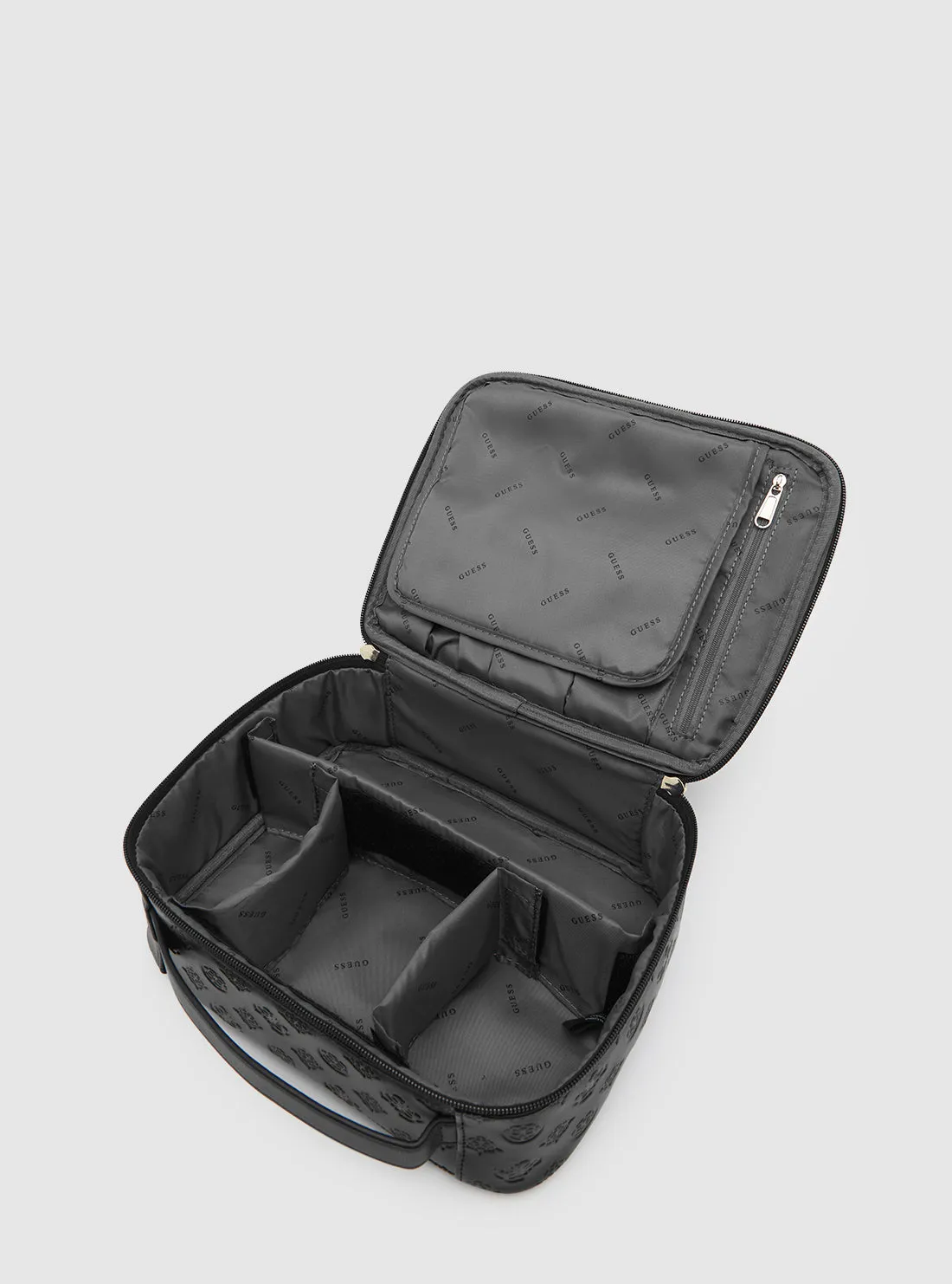 Black Logo Wilder Cosmetics Organiser Case