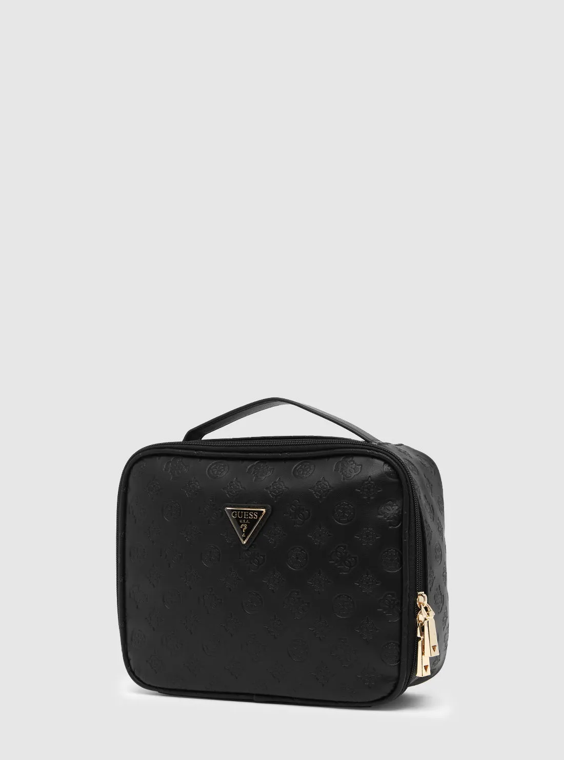 Black Logo Wilder Cosmetics Organiser Case