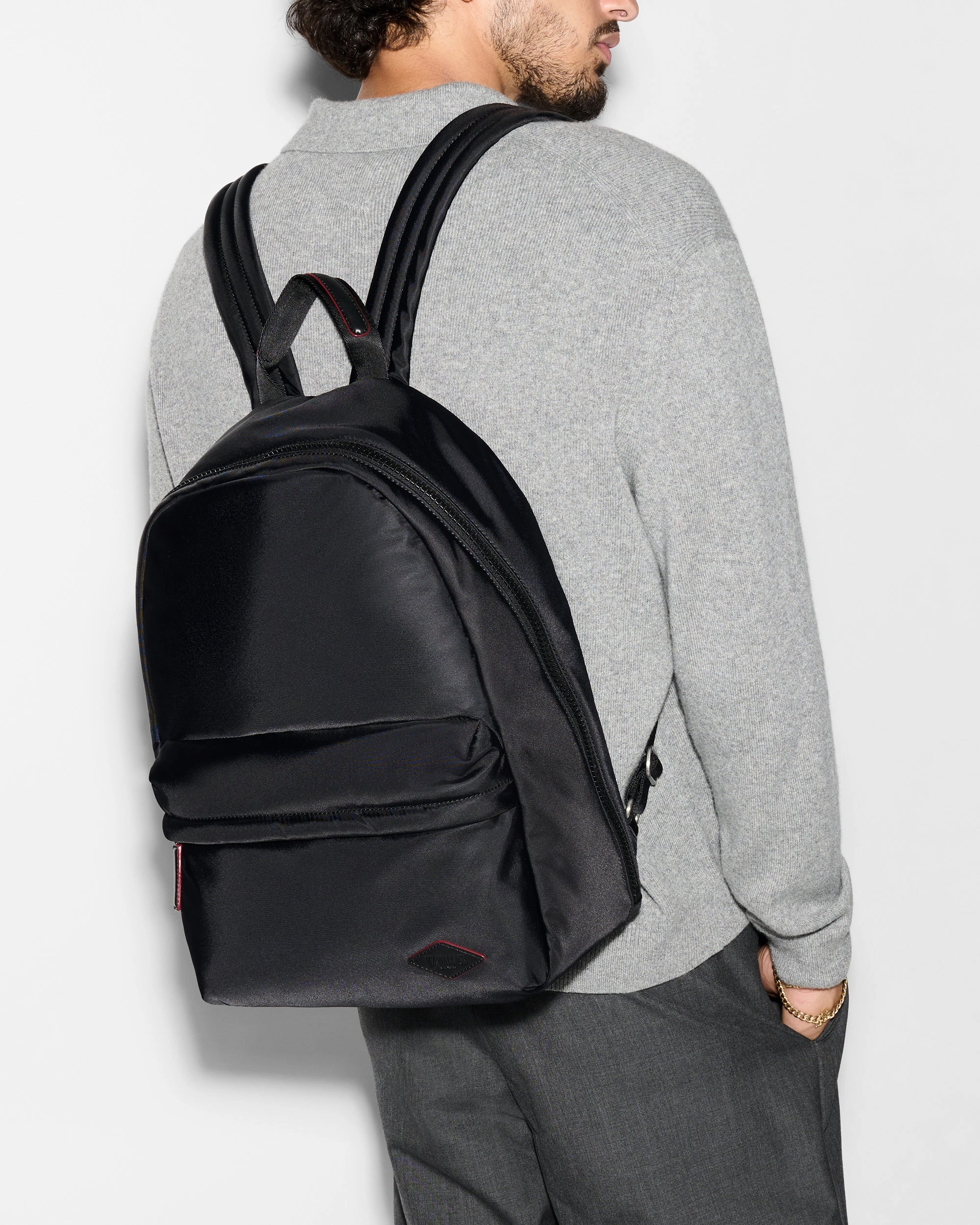 Black Bleecker Backpack
