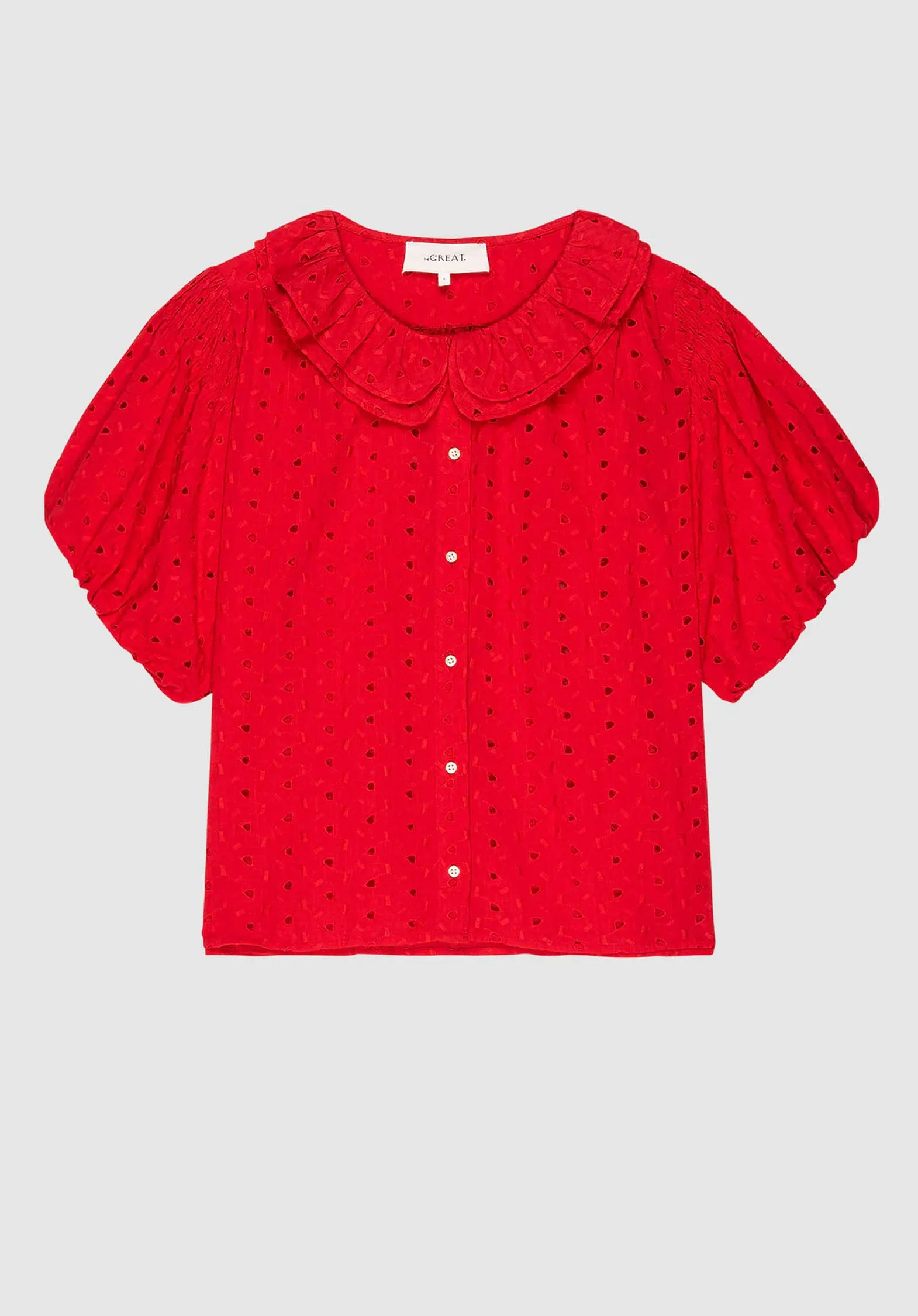 Blouse T1361928y Artisan Top Red-Rose