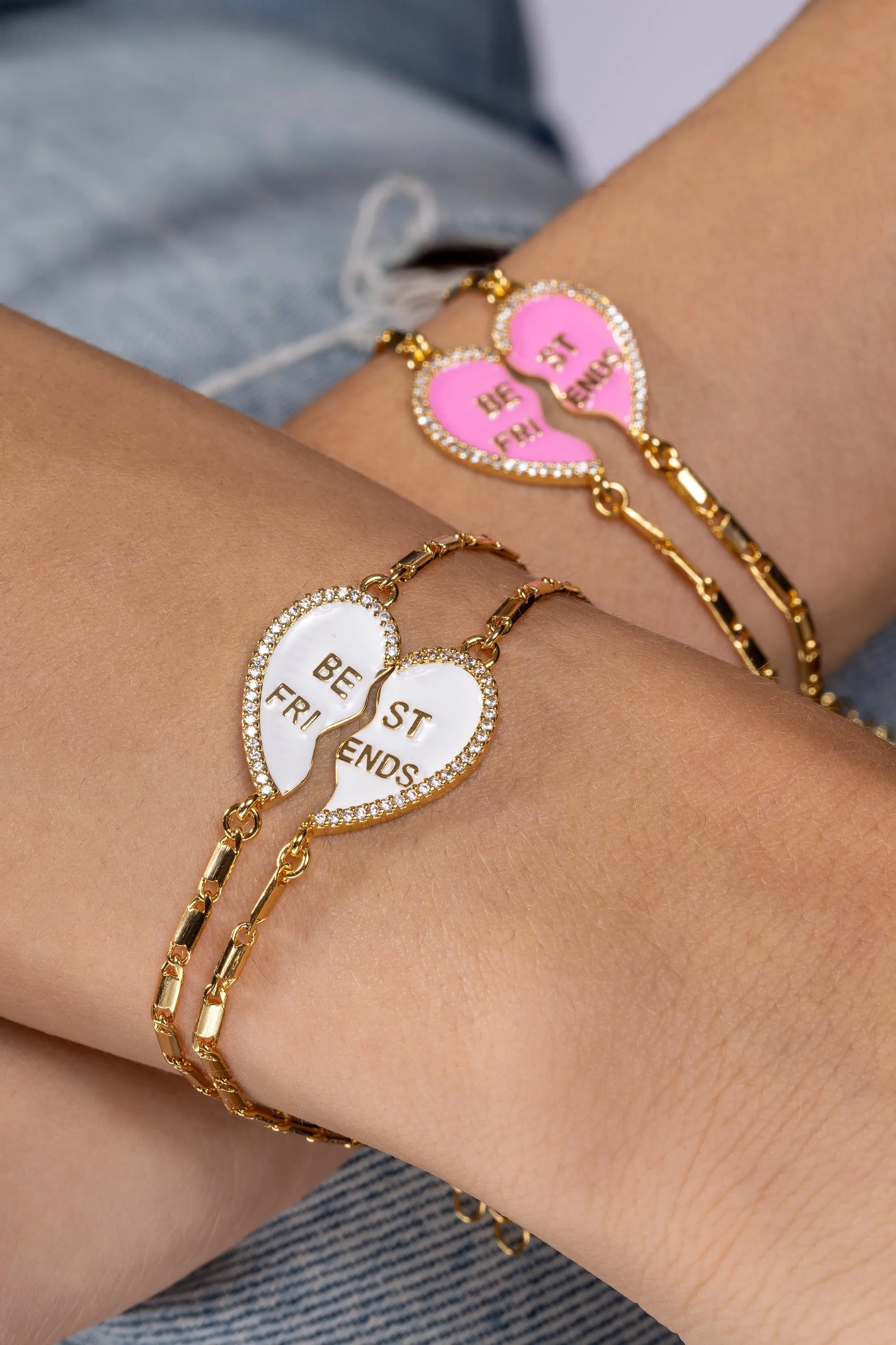 Bracelet Bestfrie Bestfriend Candy-Pink