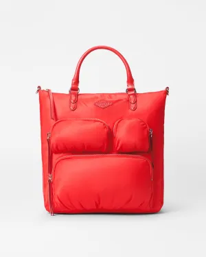 Bright Cherry Chelsea Convertible Backpack