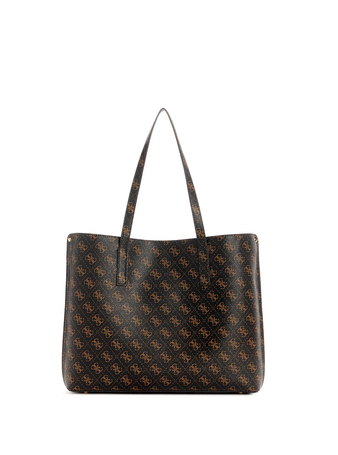 Brown Logo Meridian Tote Bag
