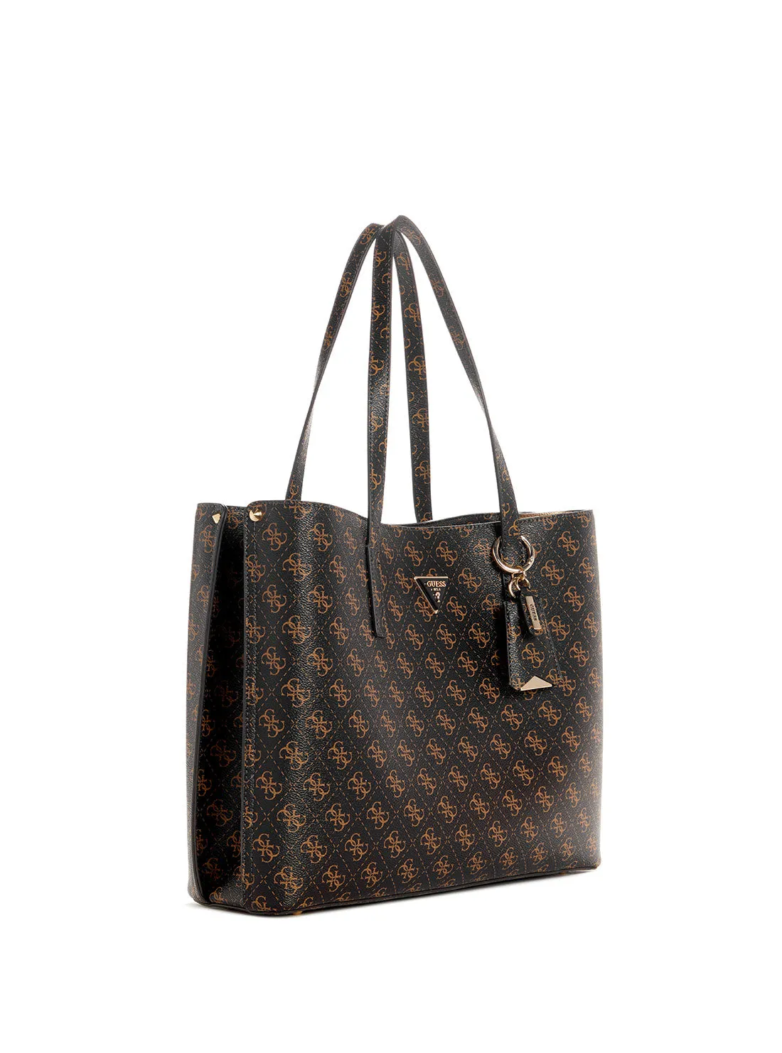 Brown Logo Meridian Tote Bag