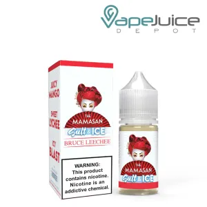 Bruce Leechee Ice Salt The Mamasan eLiquid 30ml