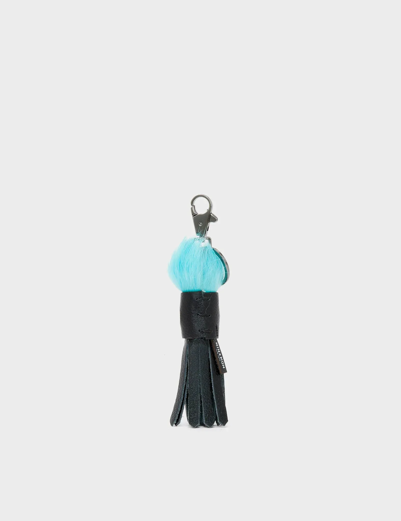 Callie Marie Mayne - Black and Blue Fur Keychain
