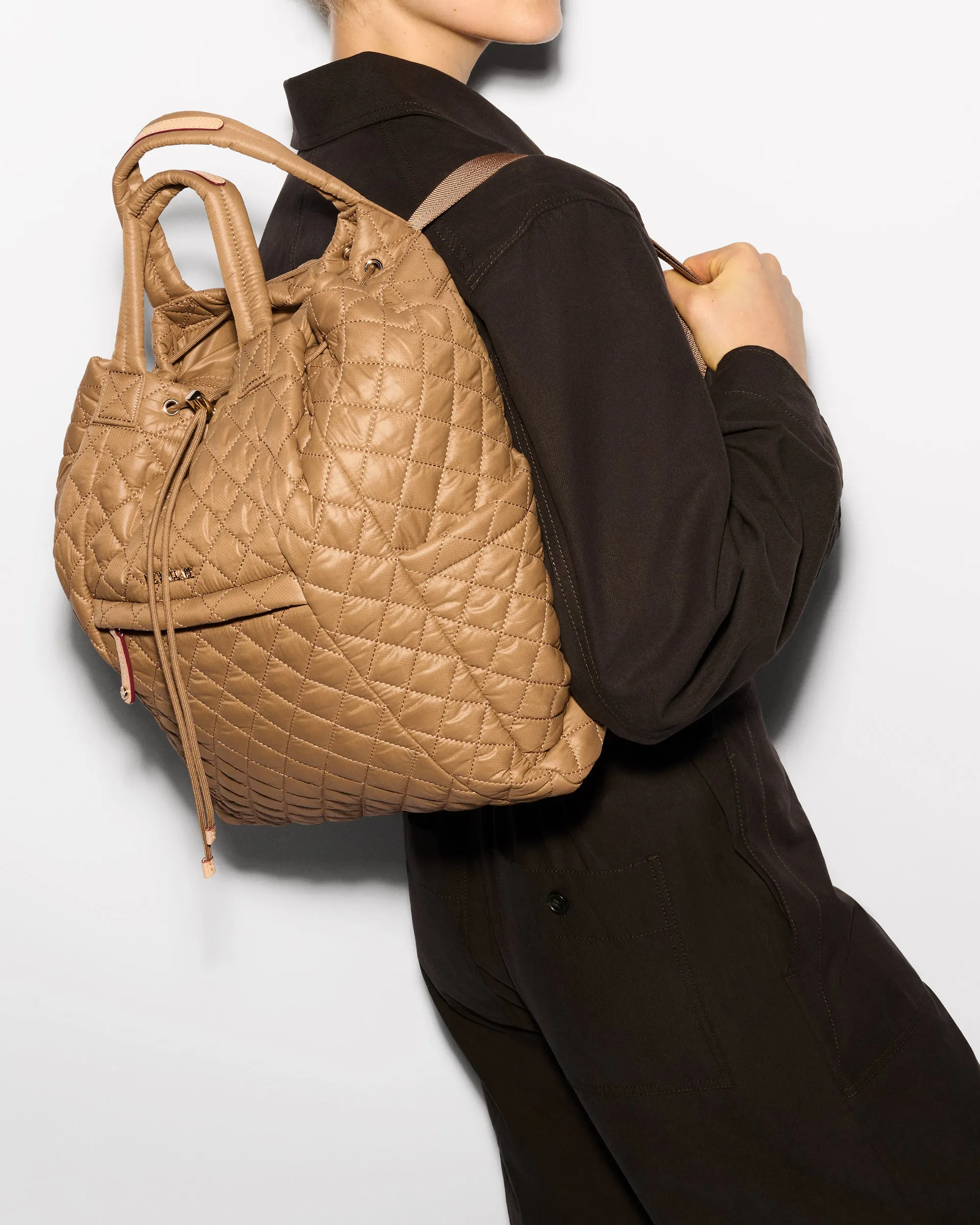 Caramel Metro Convertible Backpack