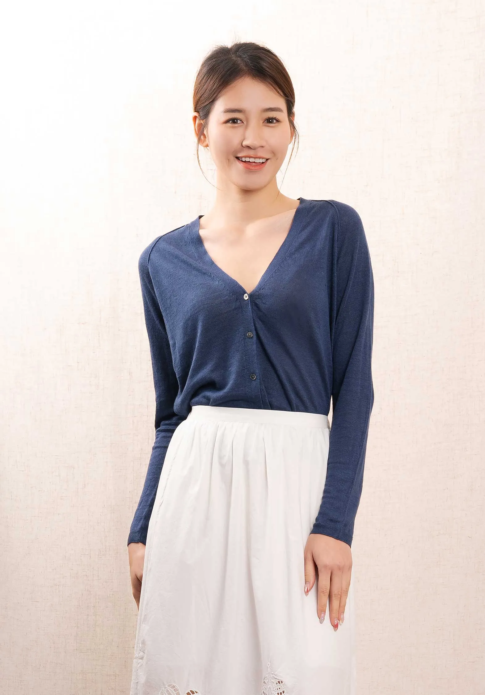 Cardigan Moana Bbma51 Moana Bbma517 06-Navy