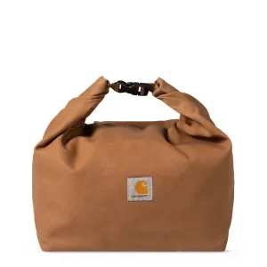 Carhartt WIP Canvas Roll-Up Insulated Bag Hamilton Brown