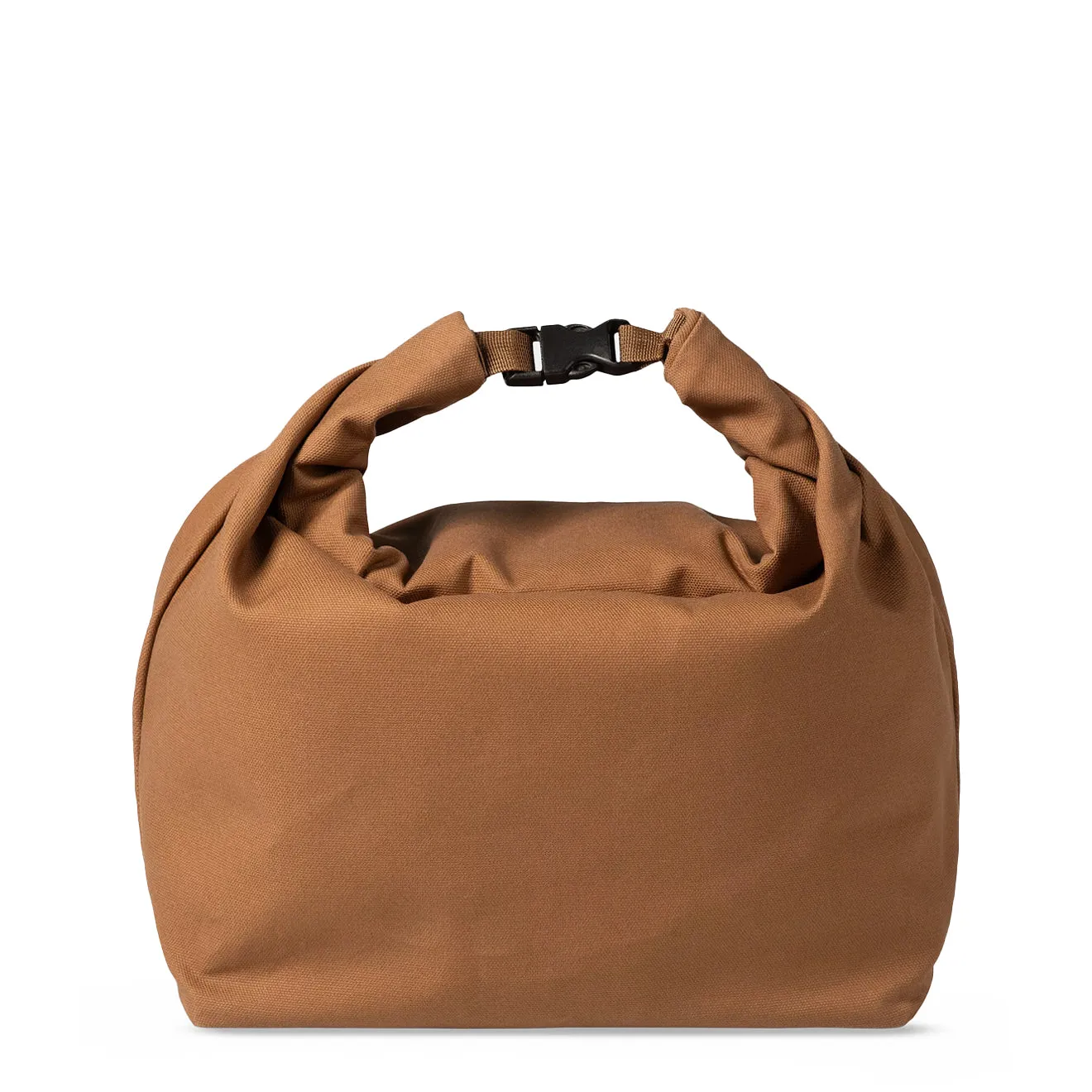 Carhartt WIP Canvas Roll-Up Insulated Bag Hamilton Brown