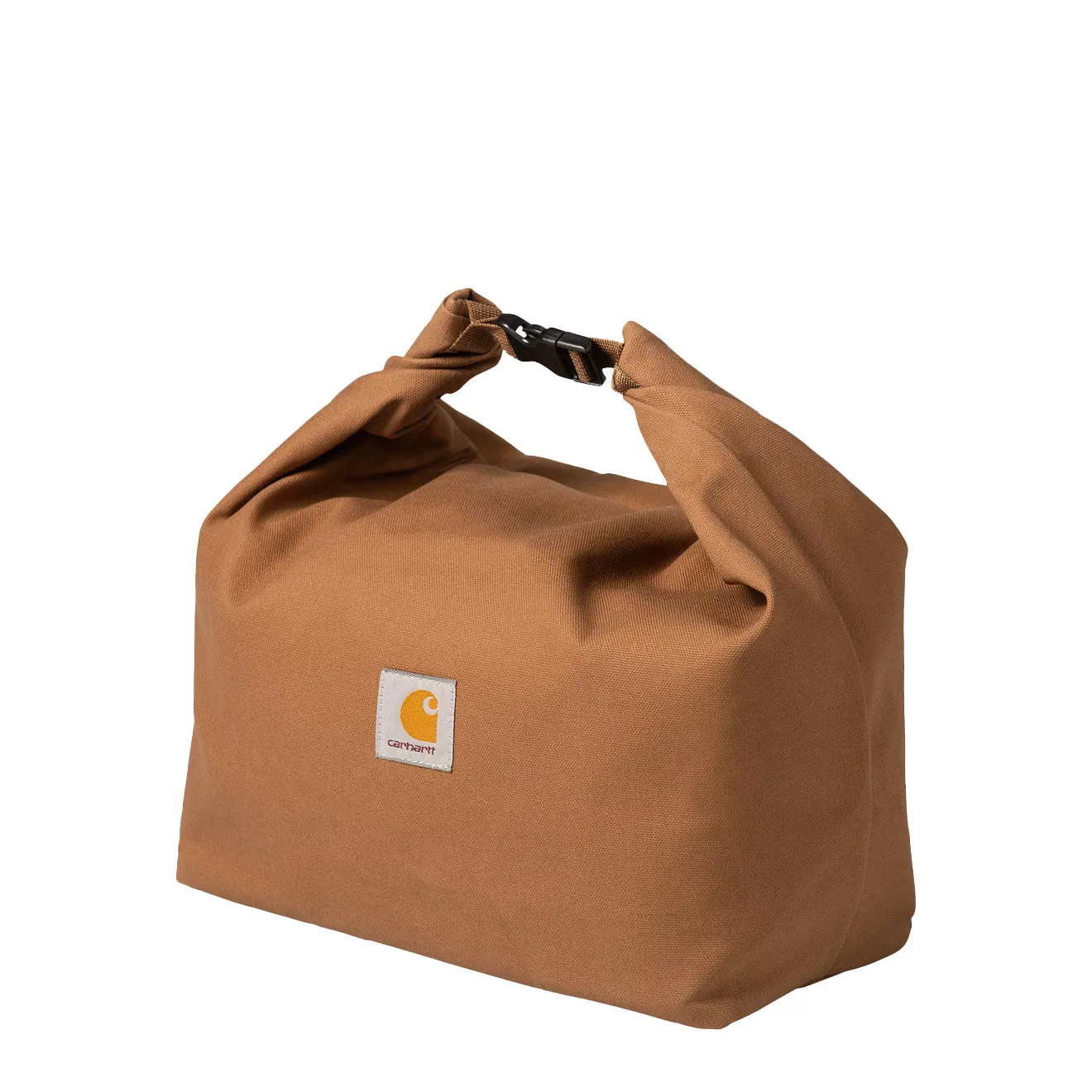 Carhartt WIP Canvas Roll-Up Insulated Bag Hamilton Brown