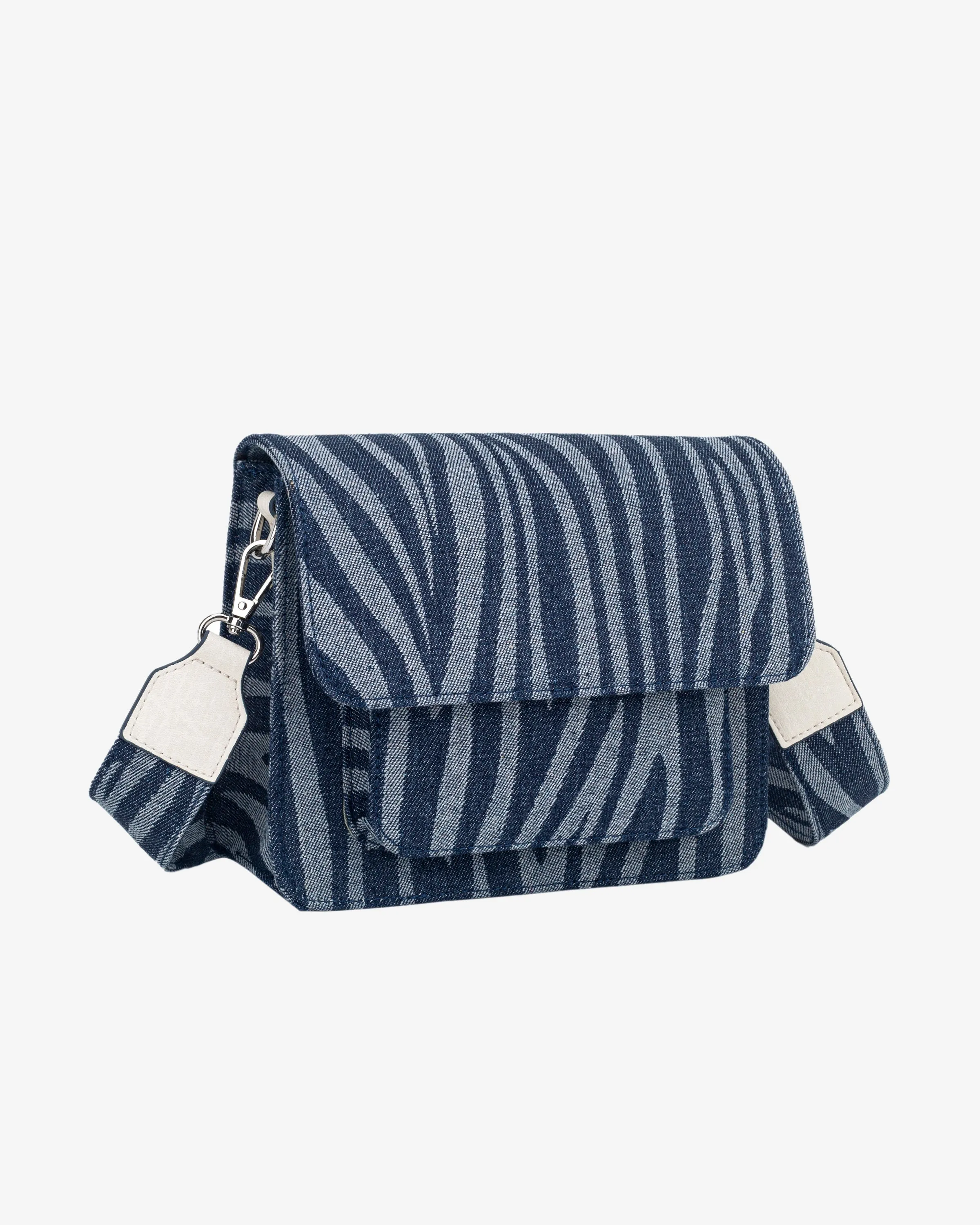 CAYMAN POCKET DENIM - Navy Zebra