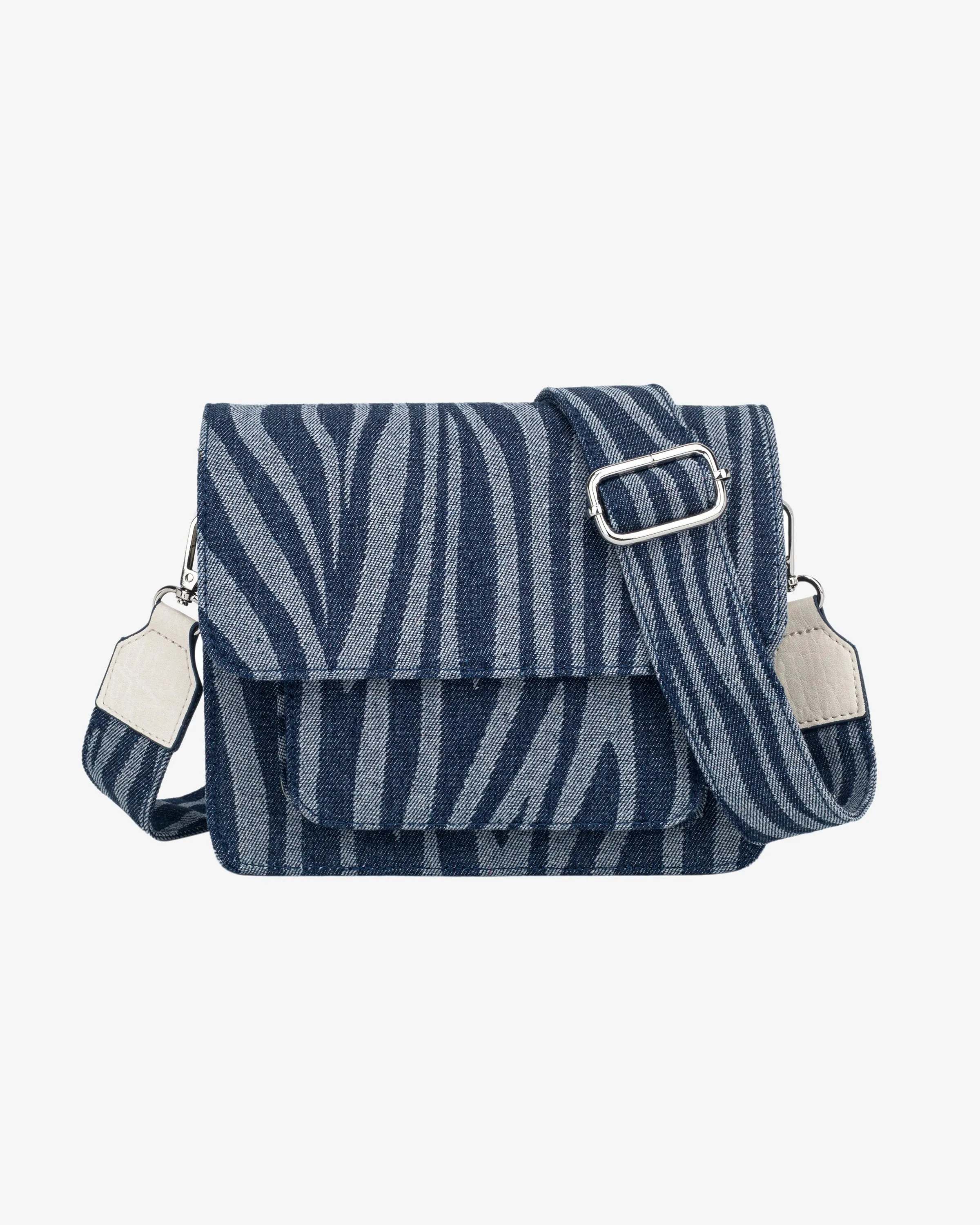 CAYMAN POCKET DENIM - Navy Zebra