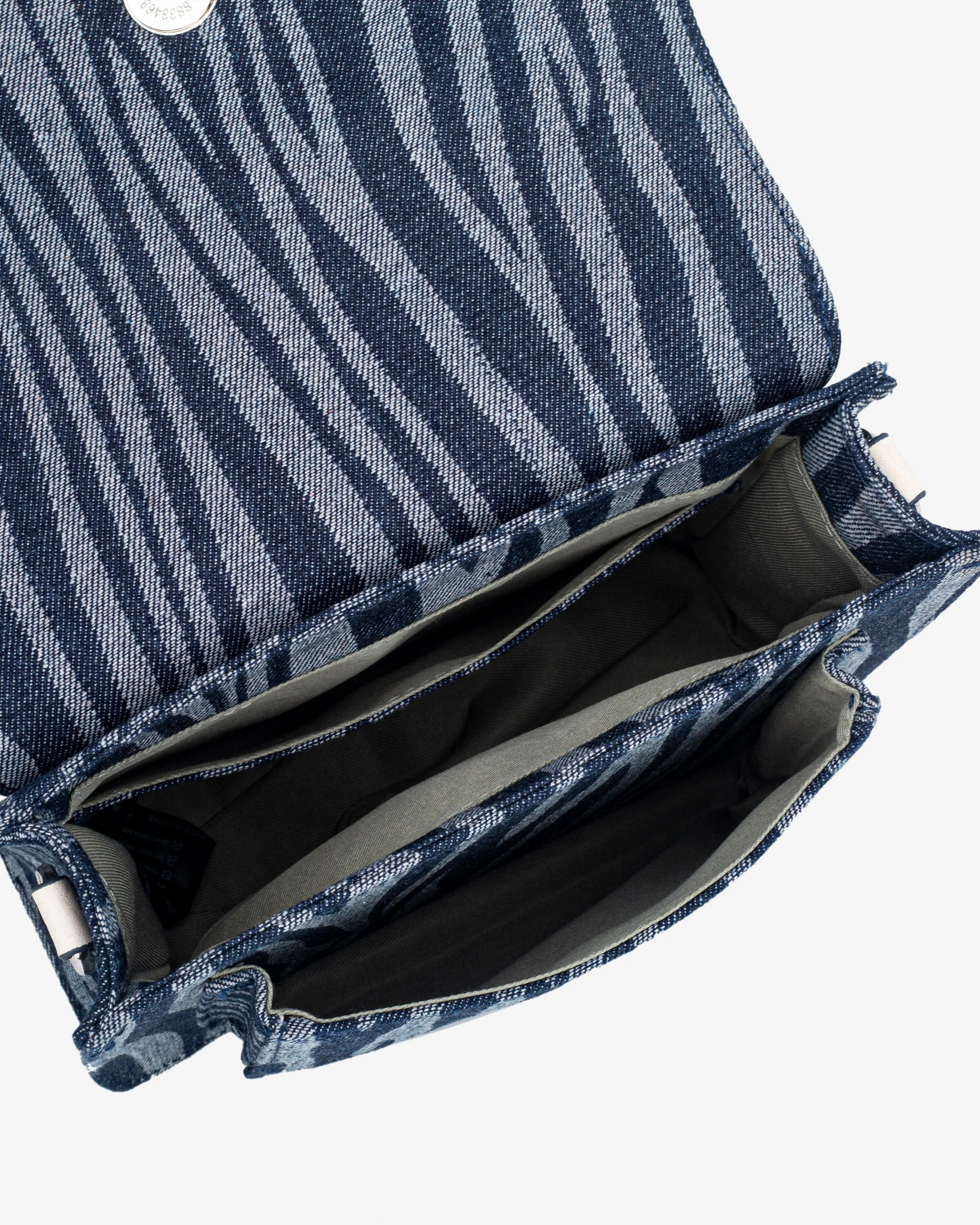 CAYMAN POCKET DENIM - Navy Zebra