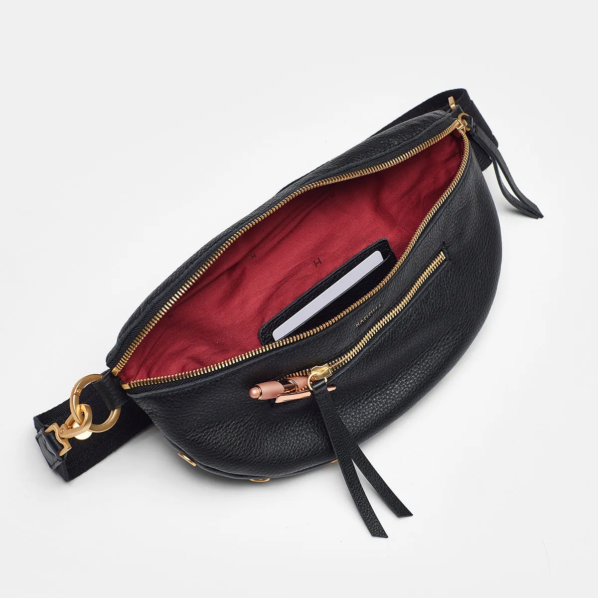 Charles Crossbody | Revival Collection/Brushed Gold | Med