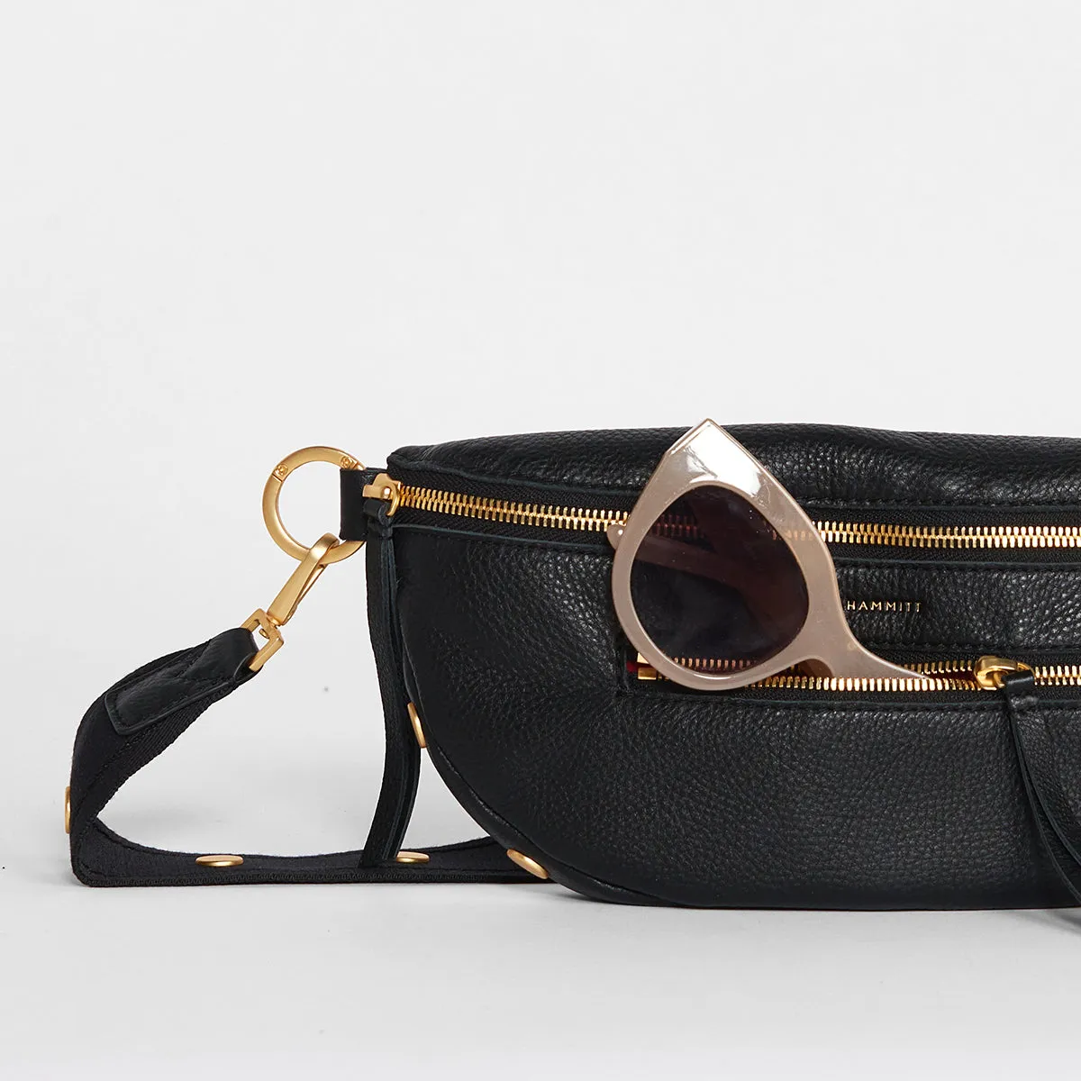 Charles Crossbody | Revival Collection/Brushed Gold | Med