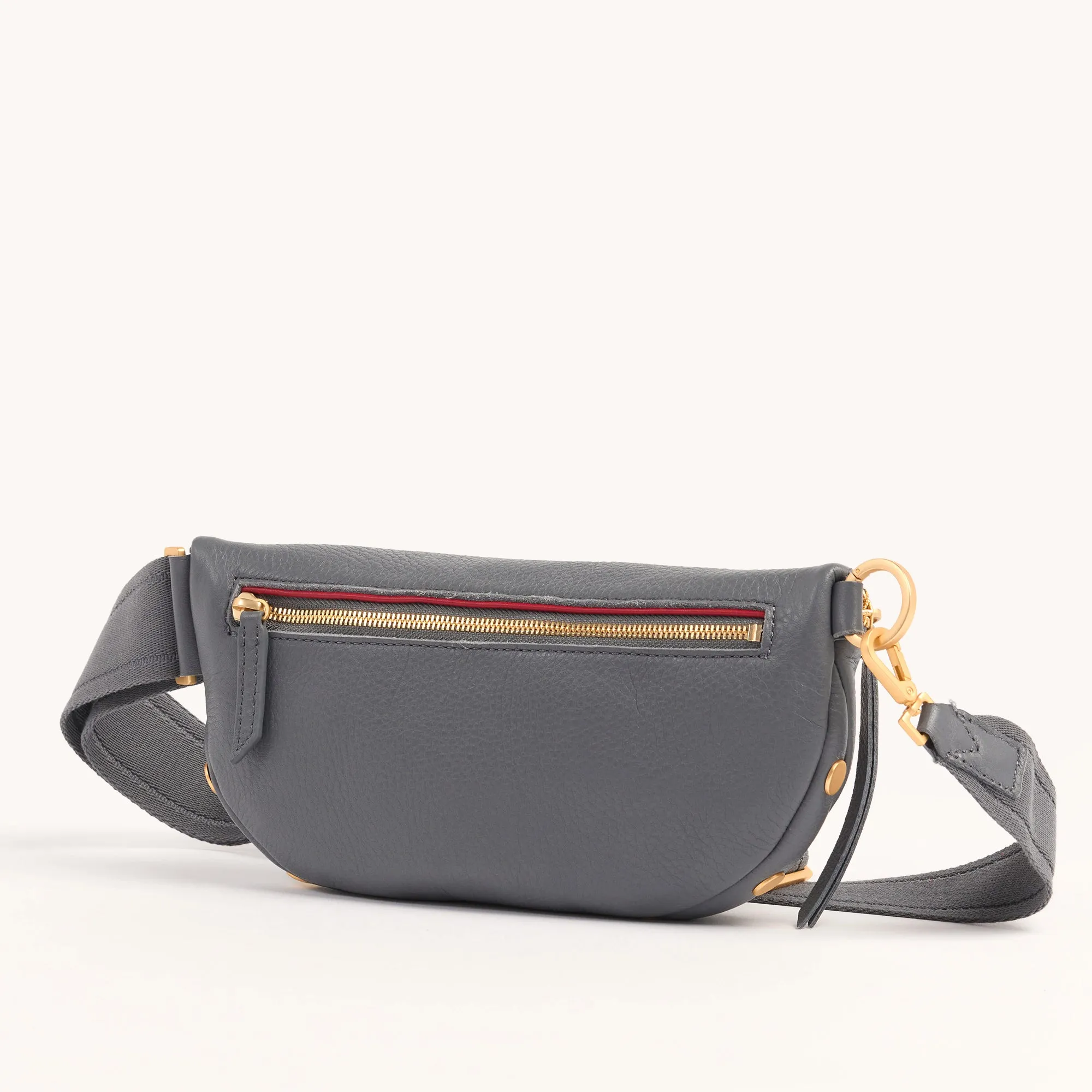 Charles Crossbody | Sonnet Grey/Brushed Gold | Med