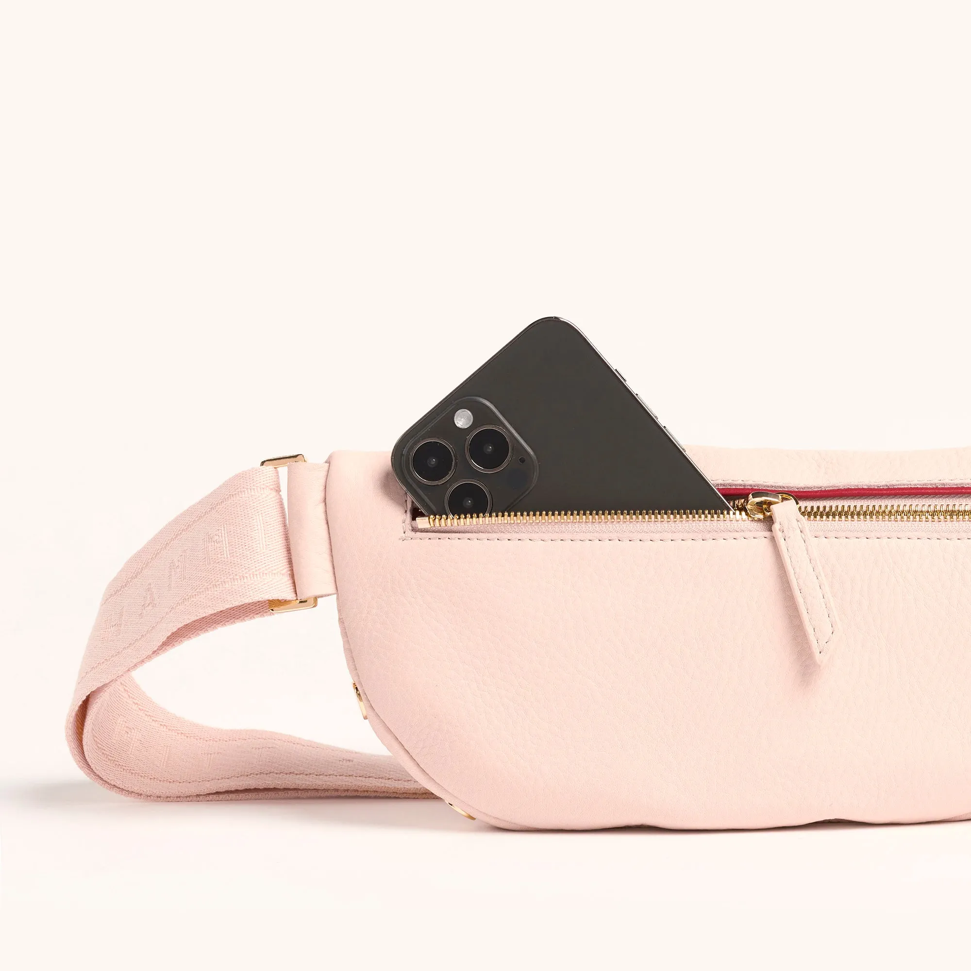 Charles Crossbody | Superbloom Pink/Gold | Med